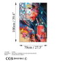 Wallity Cuadro Decorativo UV-725 Multicolor 70 x 100 cm